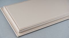 LYRD BOX 1:18 ÖLÇEK CARBON BEIGE DERİ SERGİLEME STANDI - (KAHVERENGİ DİKİŞ) LY134