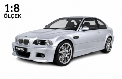 1/8 GT-SPIRIT - BMW - 3-SERIES M3 (E46) COUPE 2003 - CON VETRINA WITH SHOWCASE - GTS801501