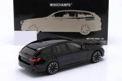 Ön Sipariş - 1/18 MINICHAMPS BMW i5 M60 Touring Year 2024 black metallic - 110023602