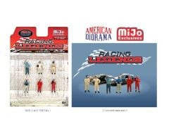 1/64 racing legends figure set, various