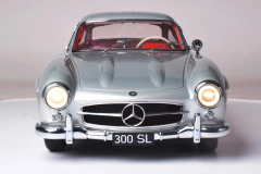 Ön Sipariş - 1/8 IXO Mercedes Benz 300 SL Gullwing W198 1955 Kit silver - 20010112
