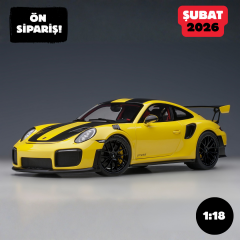 Ön Sipariş - 1/18 AUTOart Porsche 911 (991.2) GT2 RS Weissach Package (Racing Yellow)
