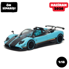 Ön Sipariş - 1/18 Almost Real 2016 Pagani Zonda Uno (Blue) - ALM856301