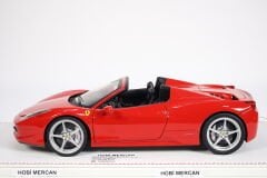 HOT WHEELS ELITE - FERRARI - 458 ITALIA SPIDER 2011