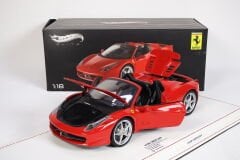 HOT WHEELS ELITE - FERRARI - 458 ITALIA SPIDER 2011