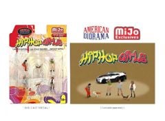 1/64 hip hop girls figure set, various
