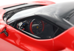 1/18 BBR Ferrari 296 Speciale Rosso Corsa with black roof - P18269B1