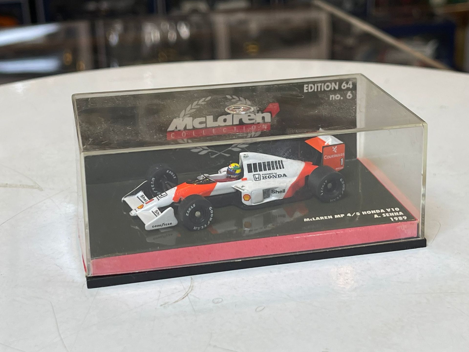 McLAREN MP4/5 HONDA V10 AYRTON SENNA 1989