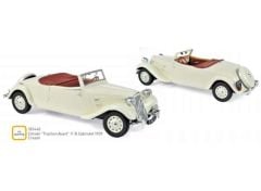 1939 Citroën Traction Avant 11 B Cabriolet, cream