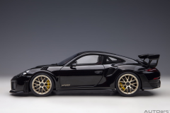 Ön Sipariş - 1/18 AUTOart Porsche 911 (991.2) GT2 RS Weissach Package (Black)