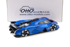 1/18 OTTO Alpine Alpenglow HY6 Specular Blue 2024 Concept - OT1213