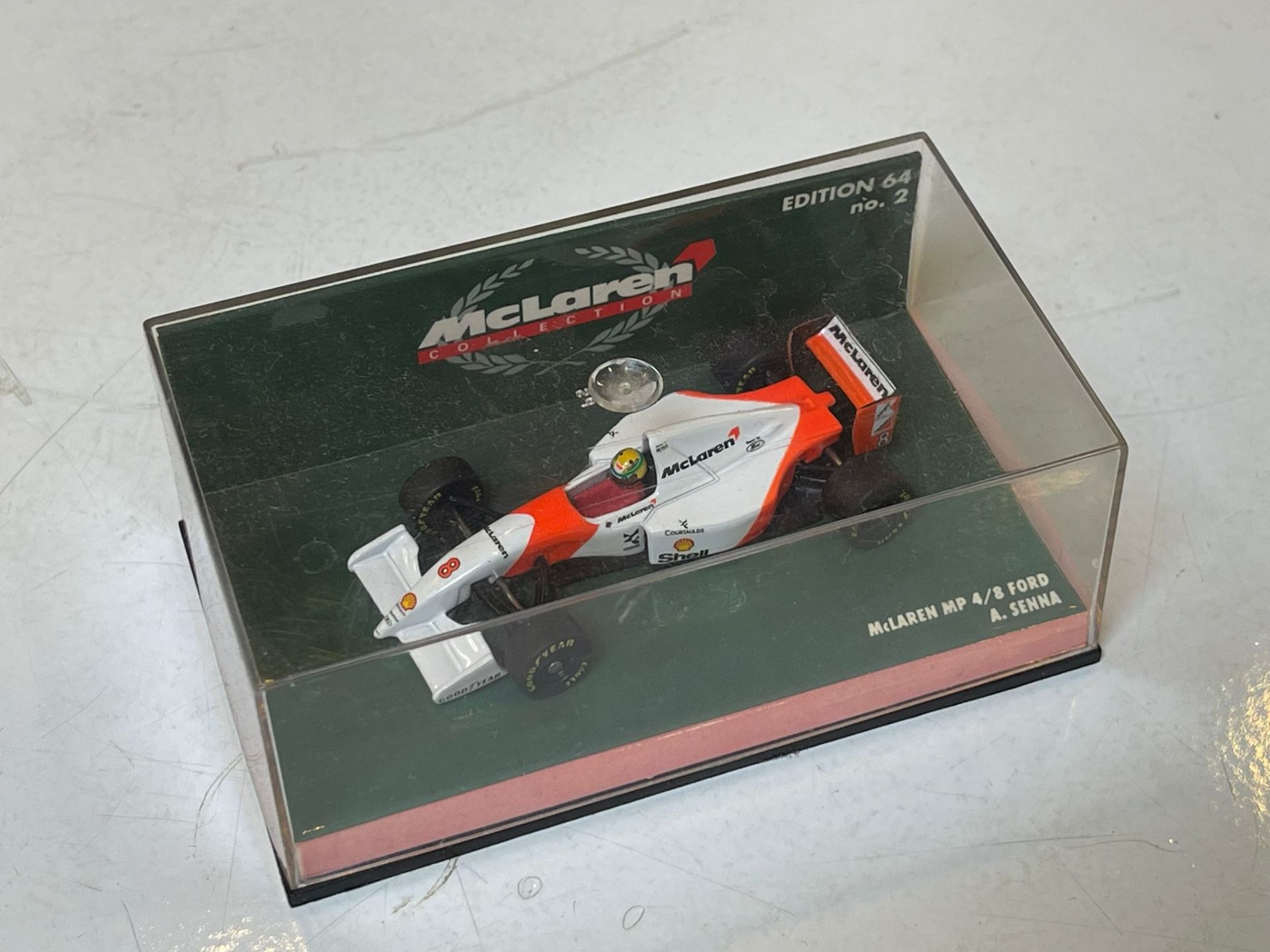 McLAREN - F1 MP4/8 FORD V8 N 8 SEASON 1993 AYRTON SENNA