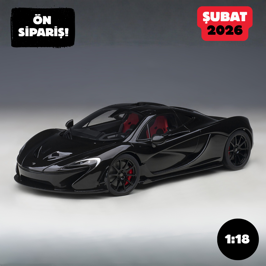 Ön Sipariş - 1/18 AUTOart McLaren P1 (Fire Black)