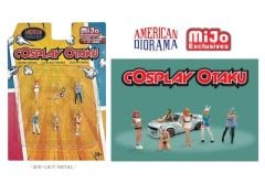 1/64 cosplay otaku anime figure set
