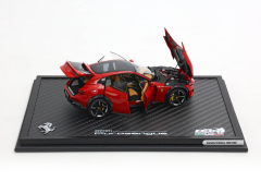 Ön Sipariş - 1/43 BBR Ferrari Purosangue panoramic roof for full open exposition Rosso Corsa - HE43002BST