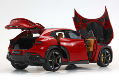 Ön Sipariş - 1/43 BBR Ferrari Purosangue panoramic roof for full open exposition Rosso Corsa - HE43002BST