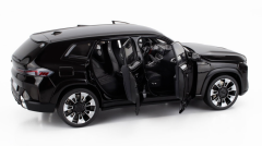 Motorhelix Mercedes-Benz S-Class S600L W221 (BLACK) Diecast Car Model with Extra Engine