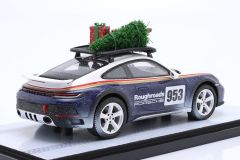 SPARK-MODEL - PORSCHE - 911 992 N 953 RALLY DAKAR ROUGHROADS COUPE CHRISTMAS EDITION 2023 - CON VETRINA - WITH SHOWCASE