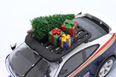 SPARK-MODEL - PORSCHE - 911 992 N 953 RALLY DAKAR ROUGHROADS COUPE CHRISTMAS EDITION 2023 - CON VETRINA - WITH SHOWCASE