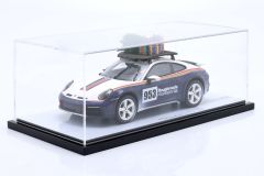 SPARK-MODEL - PORSCHE - 911 992 N 953 RALLY DAKAR ROUGHROADS COUPE CHRISTMAS EDITION 2023 - CON VETRINA - WITH SHOWCASE