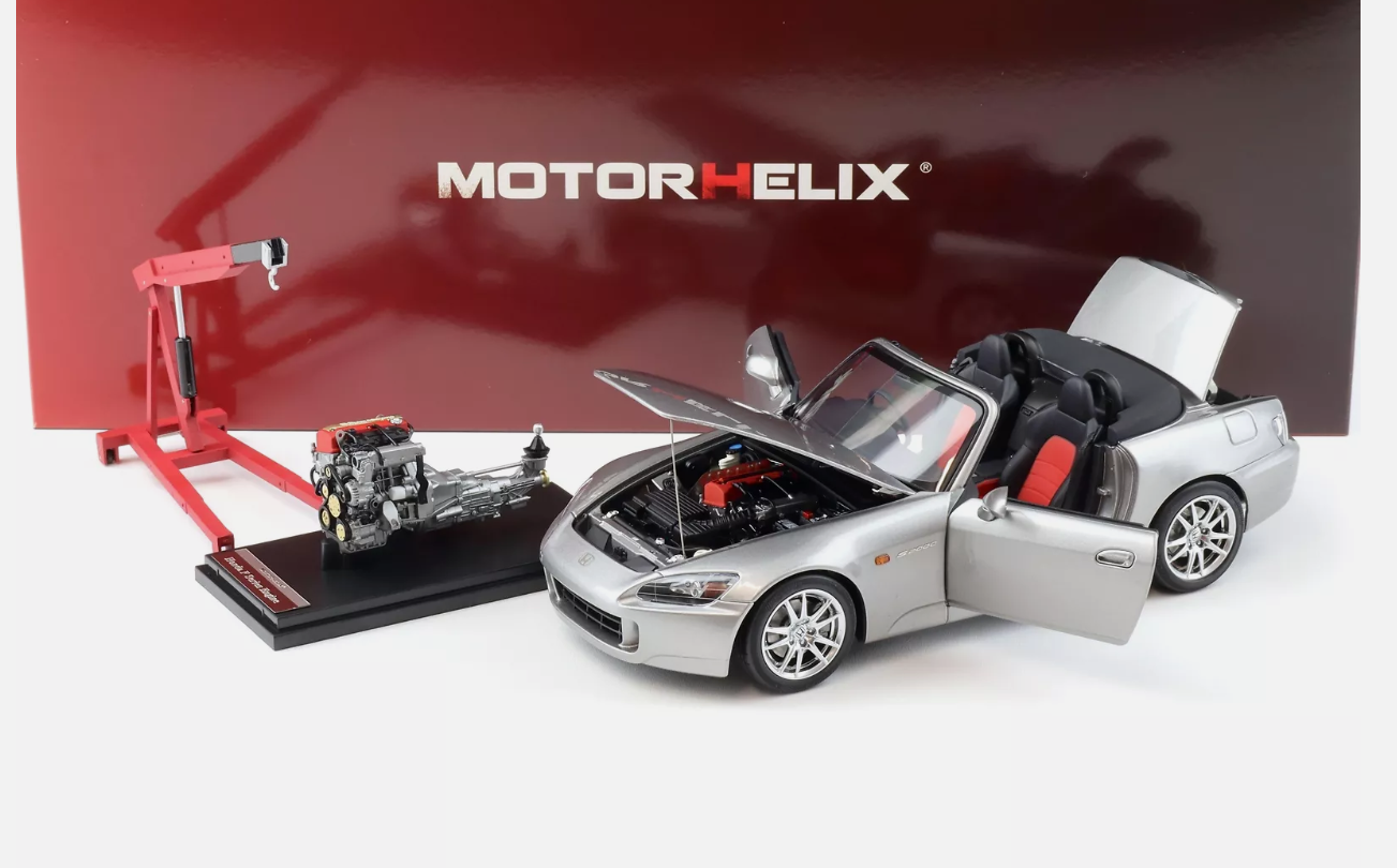 MOTORHELIX - HONDA - S2000 (AP2) SPIDER WITH ENGINE AND ACCESSORIES 2000