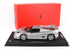 Ön Sipariş - 1/18 BBR Ferrari F50 Coupe 1995 Argento Nurburgring 101/C - P18189E