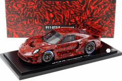 Ön Sipariş - 1/18 SPARK  Porsche 911 992 GT3 R Rennsport TC01 RX Testcar red/ black - WAP0215060SGTR
