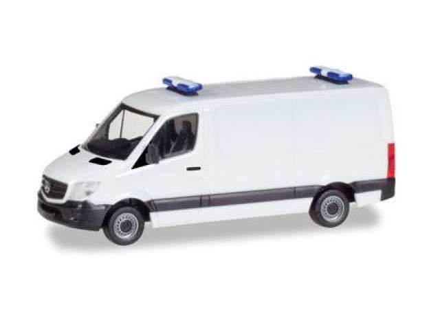 1/87 Mercedes Benz Sprinter with bluelight (Minikit), white