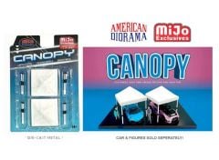 1/64 canopy set of 2, white
