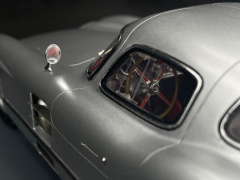 Ön Sipariş - 1/18 Schuco Mercedes-Benz 300S LR Uhlenhaut Coupe 1955 Silver Grey - 18U00069