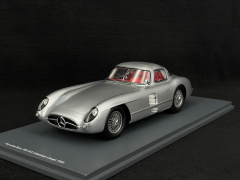 Ön Sipariş - 1/18 Schuco Mercedes-Benz 300S LR Uhlenhaut Coupe 1955 Silver Grey - 18U00069