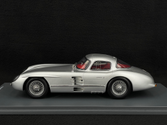 Ön Sipariş - 1/18 Schuco Mercedes-Benz 300S LR Uhlenhaut Coupe 1955 Silver Grey - 18U00069
