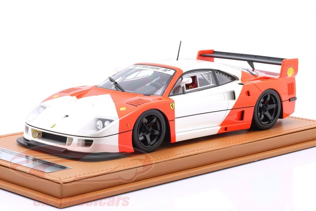 TECNOMODEL - FERRARI - F40 LM N 0 RACING 1996 - BLACK WHEELS