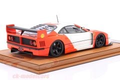 TECNOMODEL - FERRARI - F40 LM N 0 RACING 1996 - BLACK WHEELS