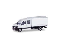1/87 Mercedes Benz Sprinter D.k. + Prit./Plane (Minikit), white