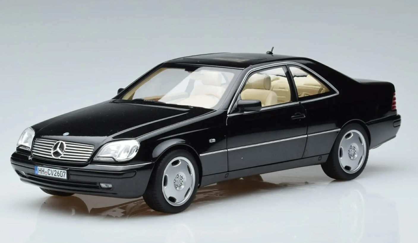 NOREV - MERCEDES-BENZ CL600 C140 BLACK 1997