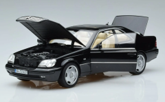 NOREV - MERCEDES-BENZ CL600 C140 BLACK 1997