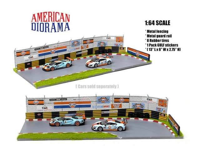 1/64 gulf racetrack diorama