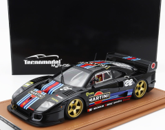 TECNOMODEL - FERRARI - F40 LM MARTINI RACING N 22 RACING 1996 - GOLD WHEELS