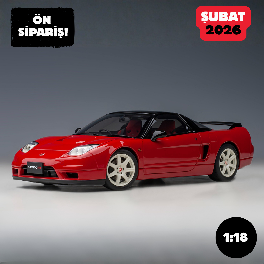 Ön Sipariş - 1/18 AUTOart Honda NSX-R (NA2) (New Formula Red) - 73217