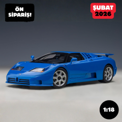 Ön Sipariş - 1/18 AUTOart Bugatti EB110 SS (French Racing Blue) - 70917
