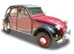 1982 Citroen 2CV Charleston, burgundy
