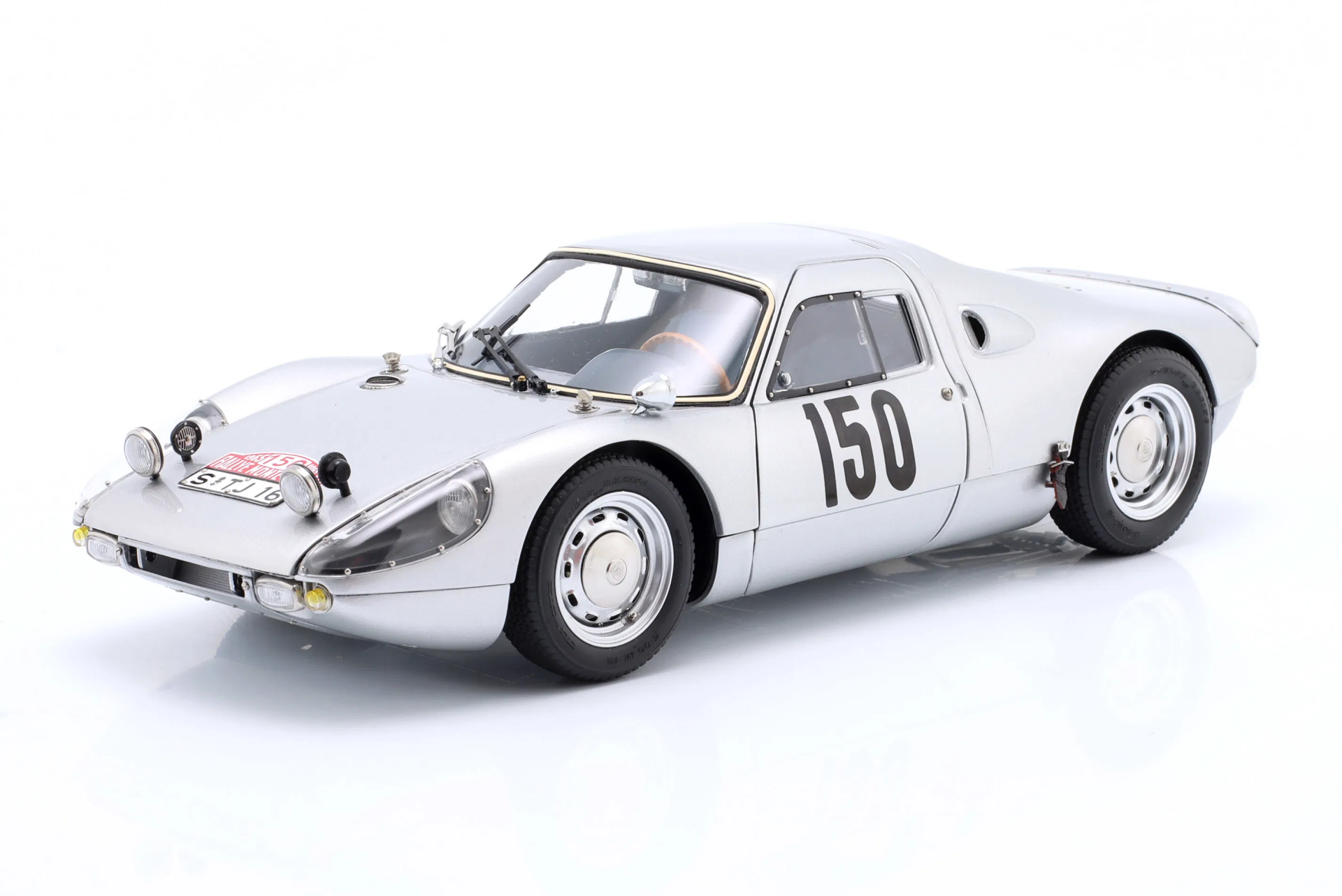 1/18 CMC - PORSCHE - 904 CARRERA GTS ch.904-006 N 150 2nd RALLY MONTECARLO 1965 EUGEN BOEHRINGER - ROLF WUTHERICH