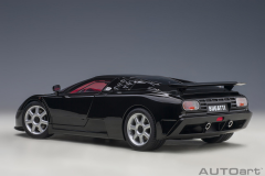 Ön Sipariş - 1/18 AUTOart Bugatti EB110 SS (Nero Vernice) - 70919