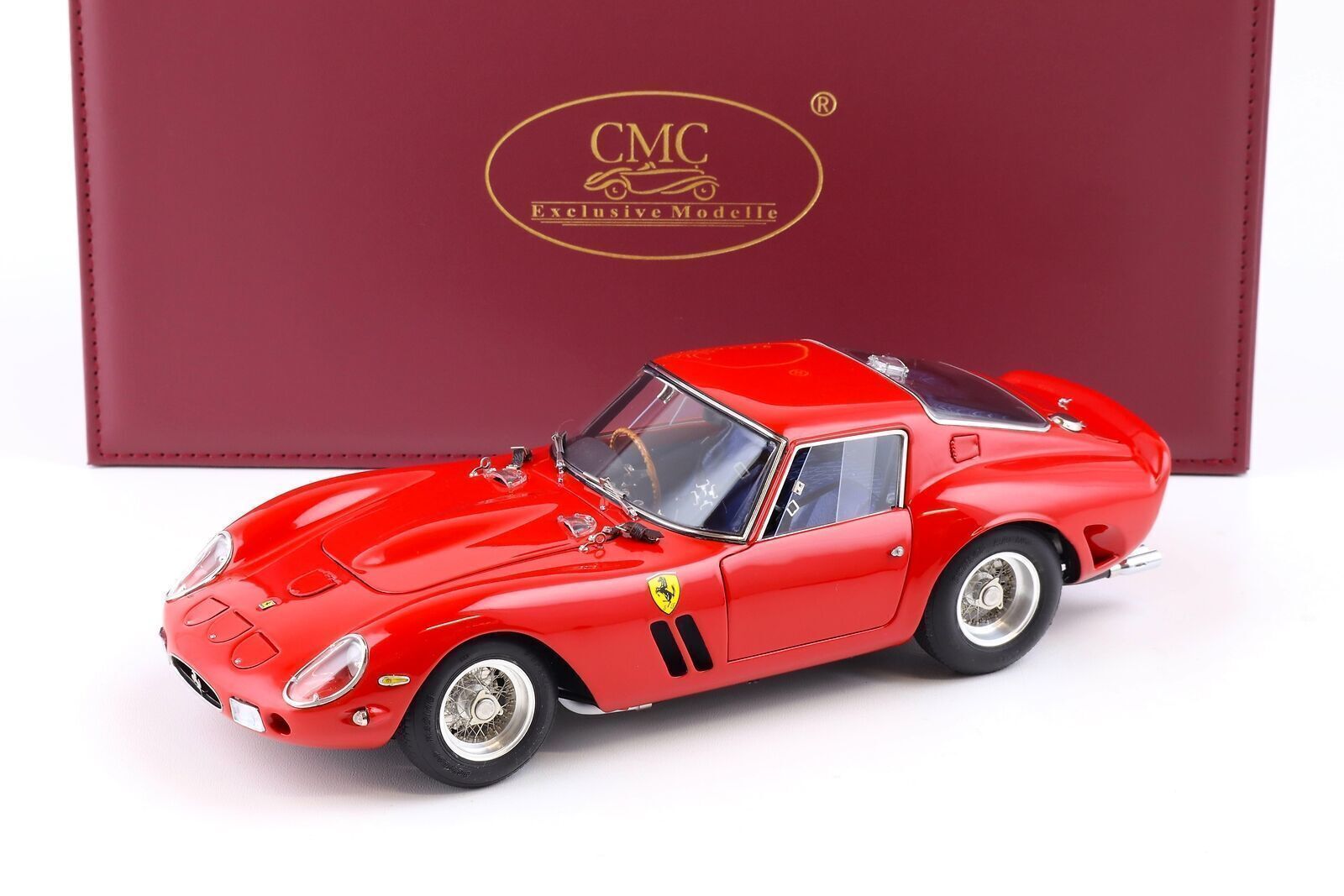 CMC FERRARI 250 GTO ch.3869 RHD COUPE 1962 RED - M256