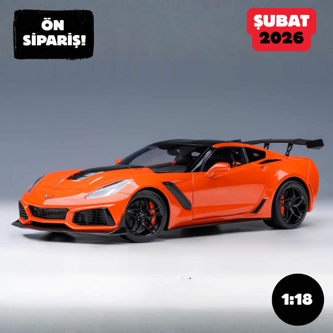 Ön Sipariş - 1/18 AUTOart Chevrolet Corvette C7 ZR1 (Sebring Orange Tintcoat) - 71279