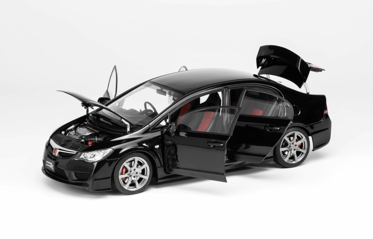 1/18 MOTORHELIX - HONDA - CIVIC TYPE-R FD2 WITH ENGINE AND ACCESSORIES 2007