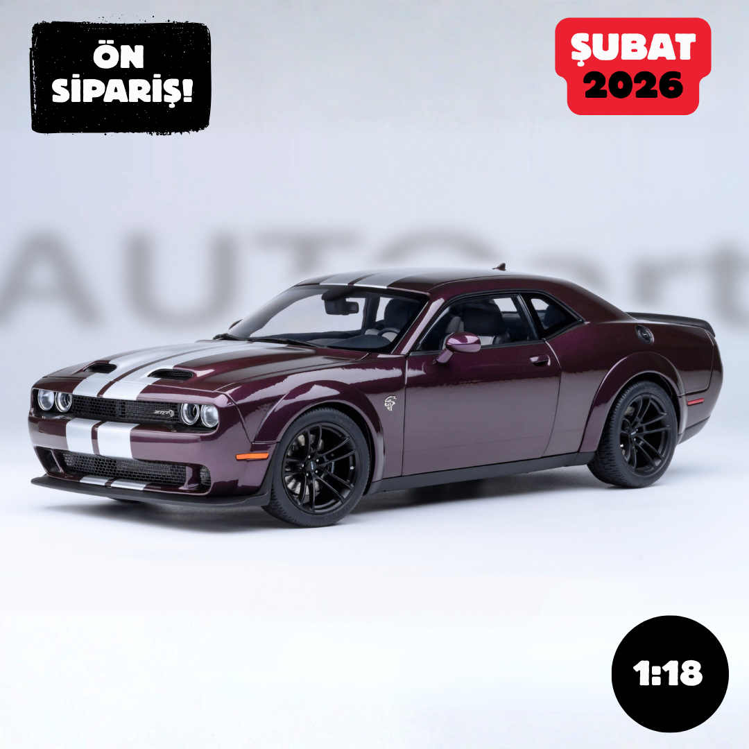 Ön Sipariş - 1/18 AUTOart Dodge Challenger SRT Jailbreak 2022 (Hellraisin) - 71762