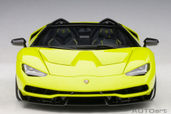 1/18 AUTOart Lamborghini Centenario Roadster (Verde Scandal) - 79118