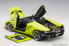 1/18 AUTOart Lamborghini Centenario Roadster (Verde Scandal) - 79118